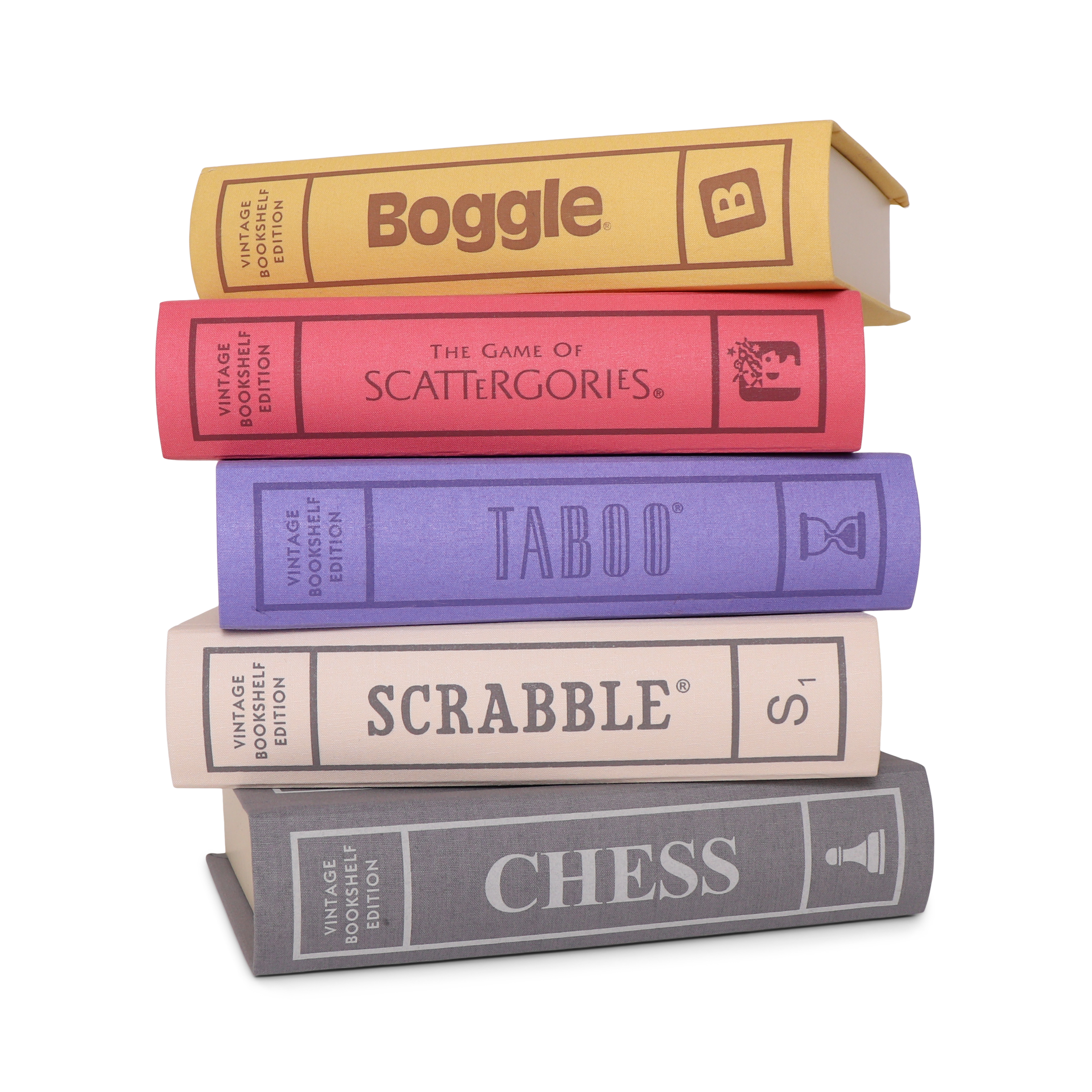 Scrabble Vintage Bookshelf Game