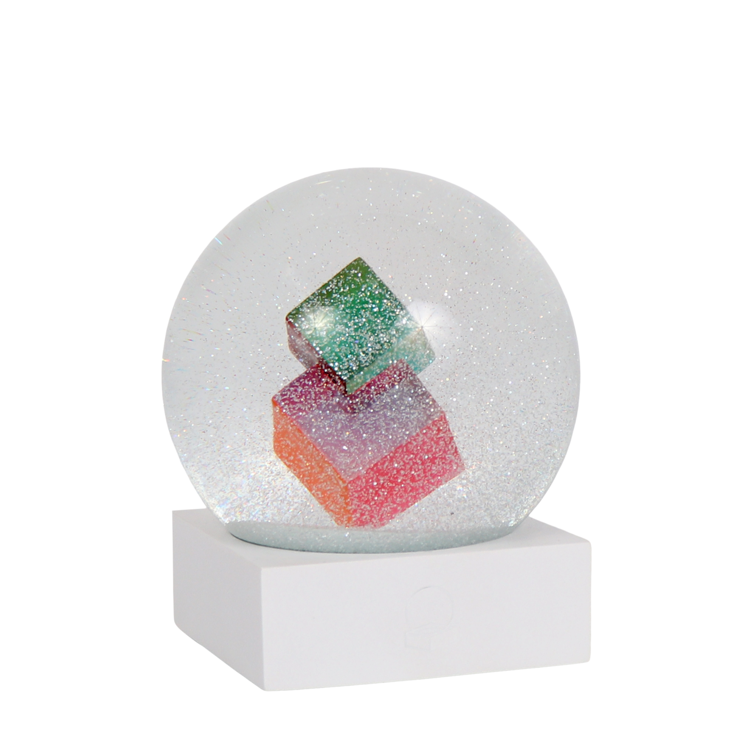 Cubes Snowglobe