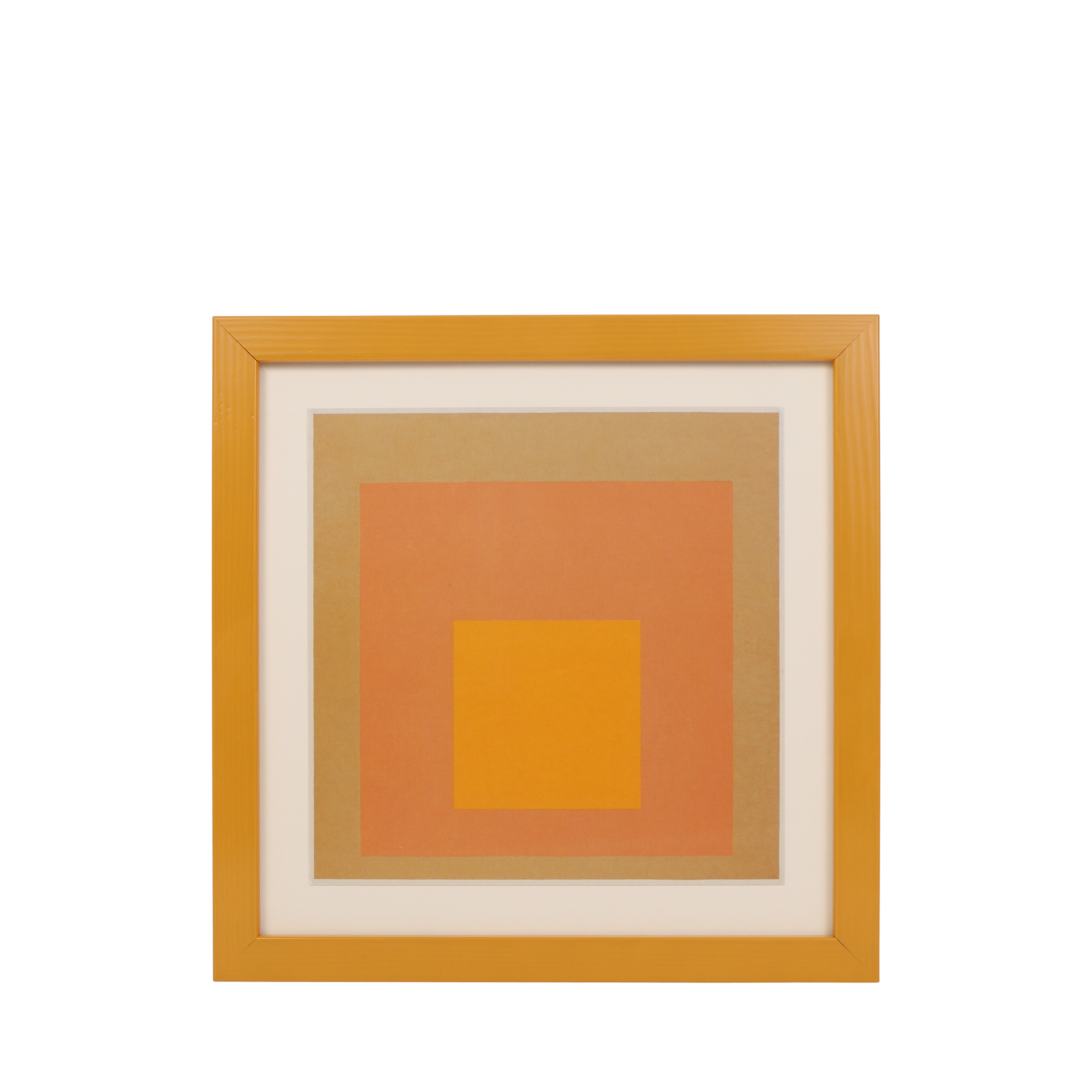 Josef Albers "Sunny Side Up' Framed Private View Invitation
