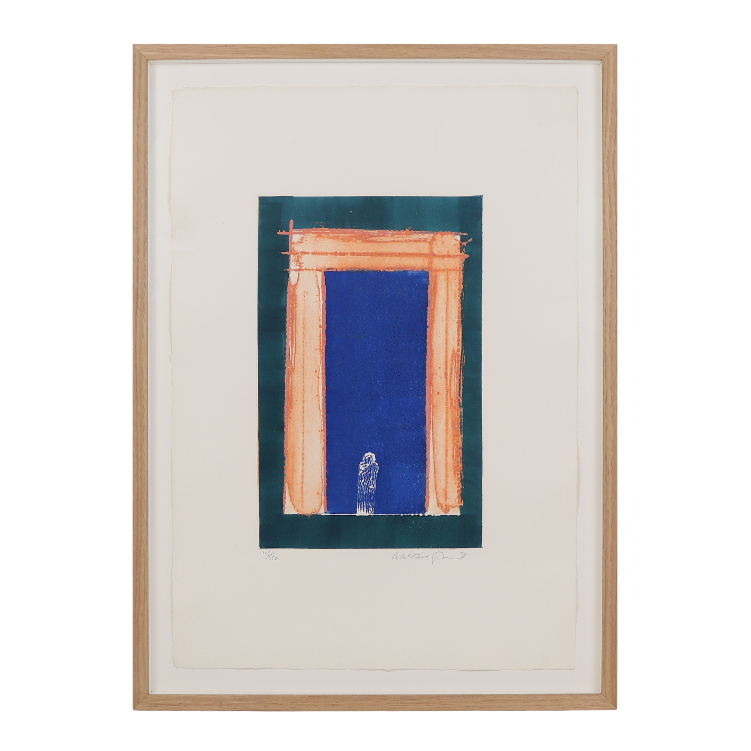 'Door' - Alistair Grant (1968) Framed