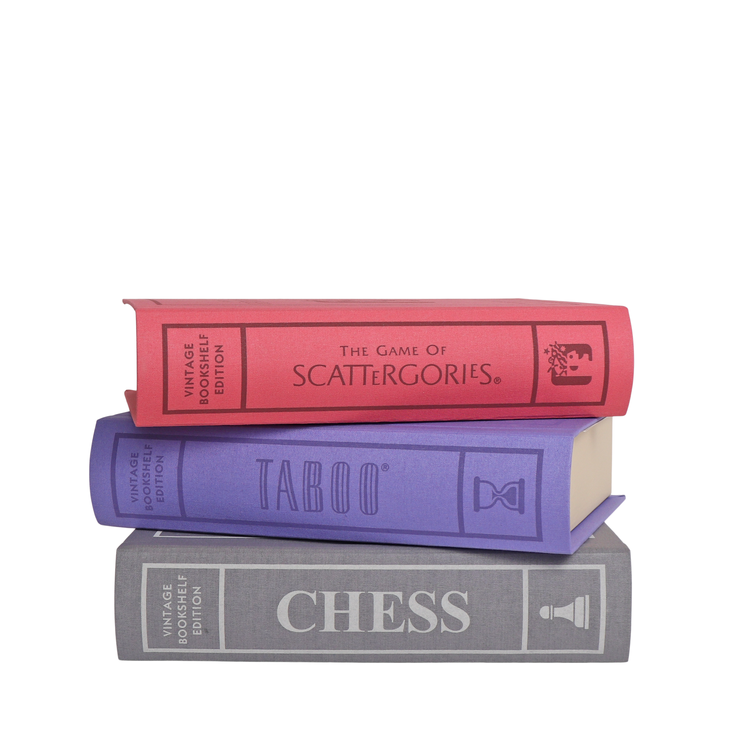 Chess Vintage Bookshelf Game