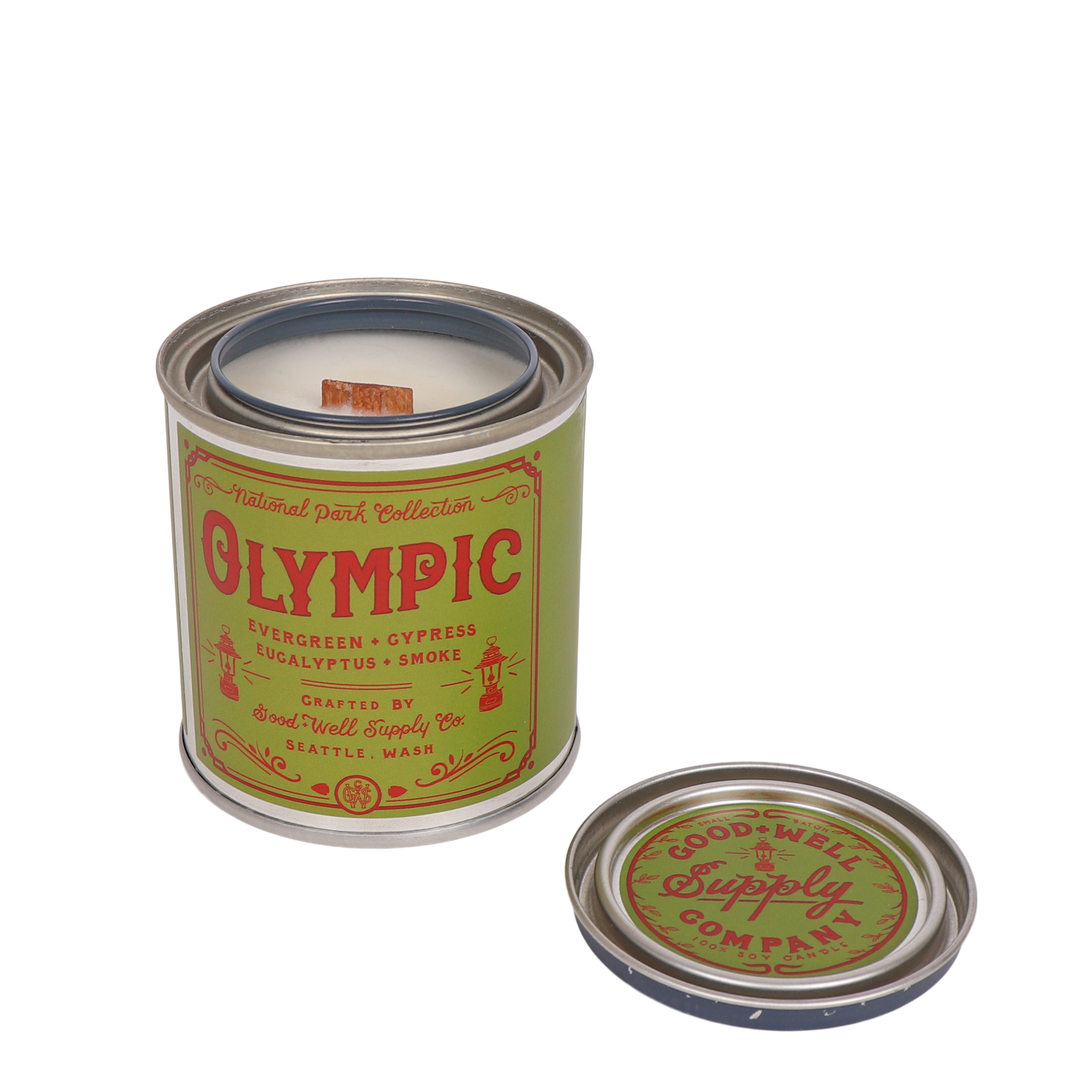 Olympic National Park Candle Tin