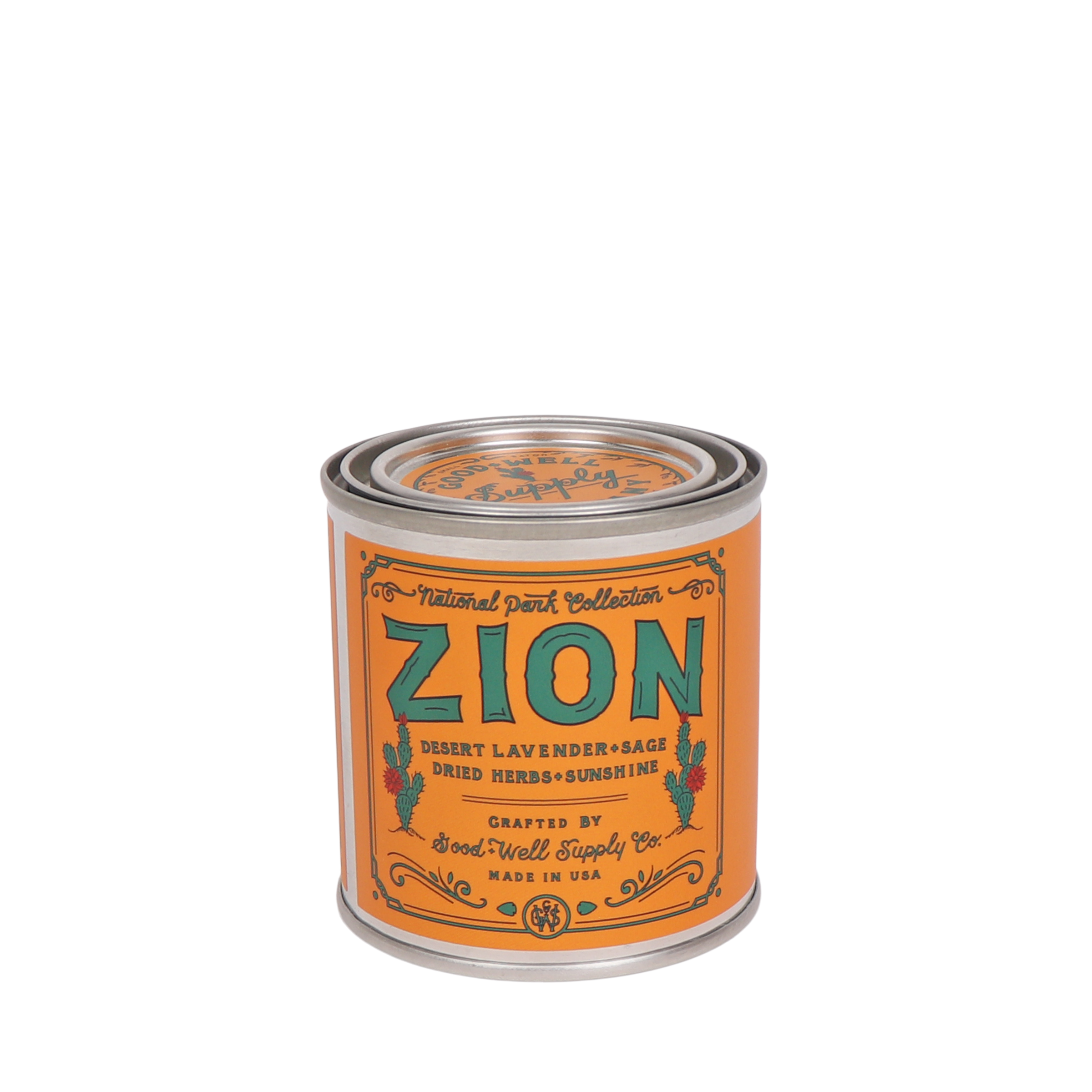 Zion National Park Candle Tin