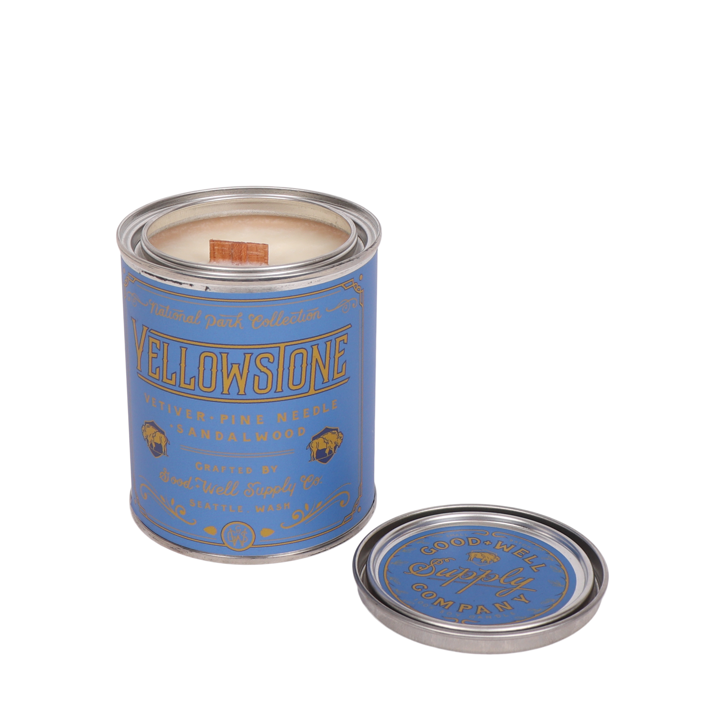 Yellowstone National Park Candle Tin
