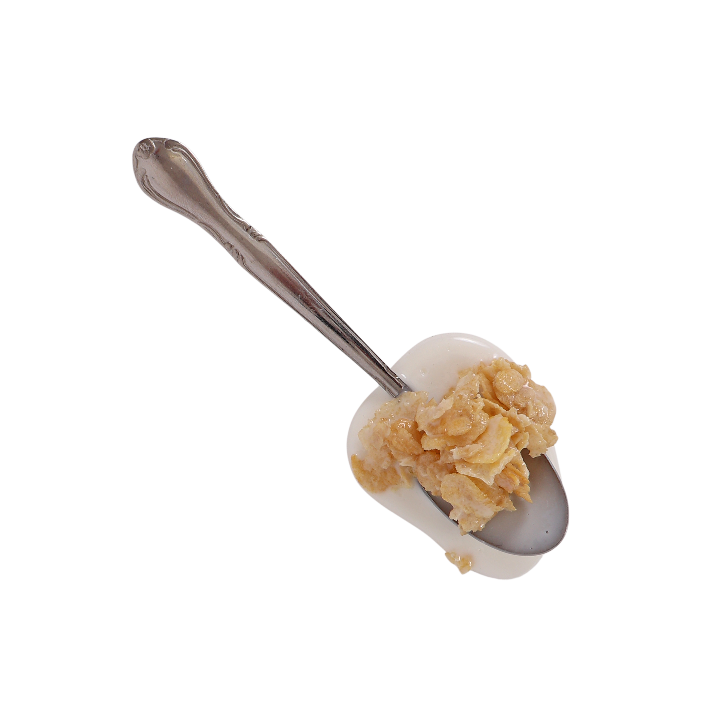 Spoon With Corn Flakes