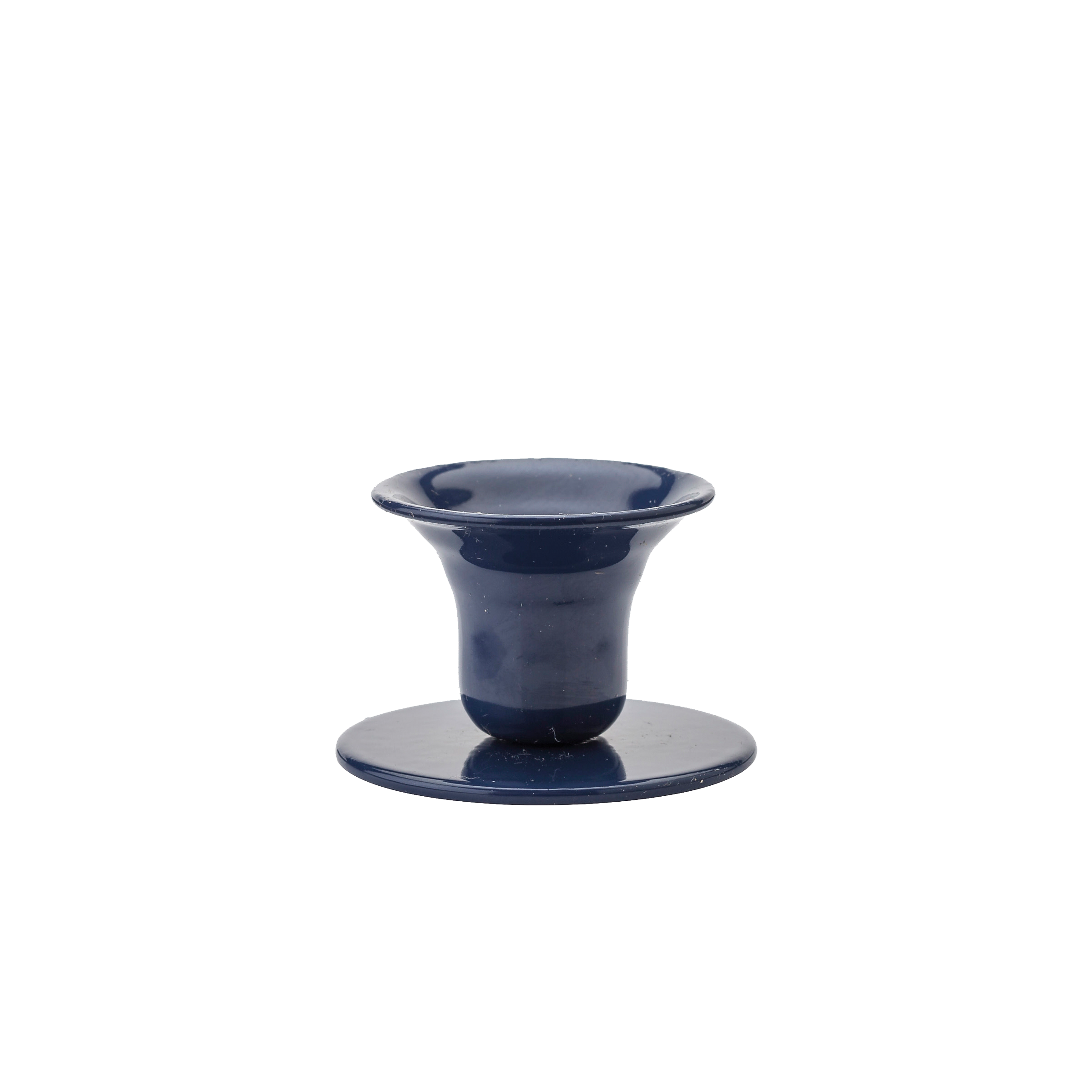 Mini Bell Candle Holder, Navy