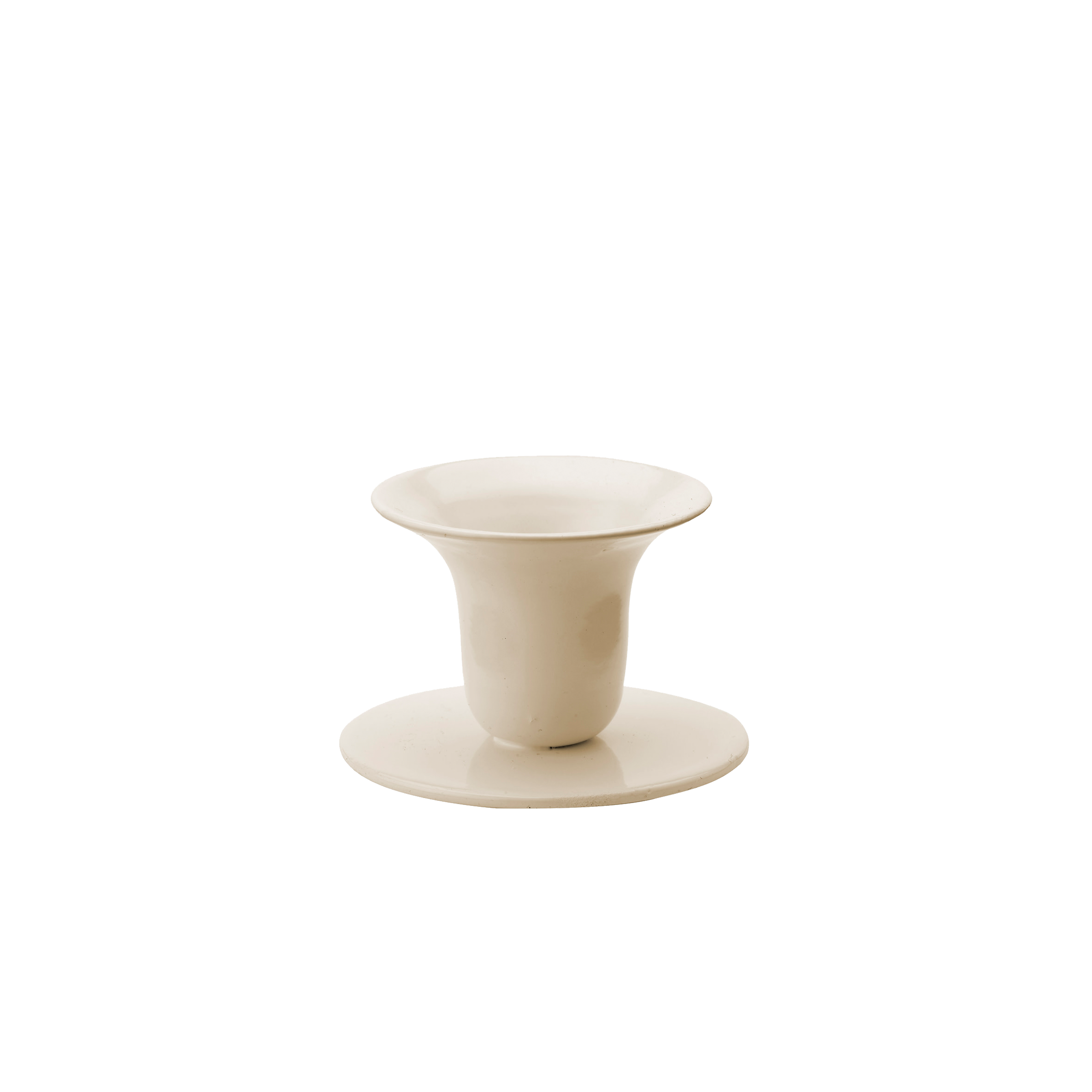 Mini Bell Candle Holder, Ivory