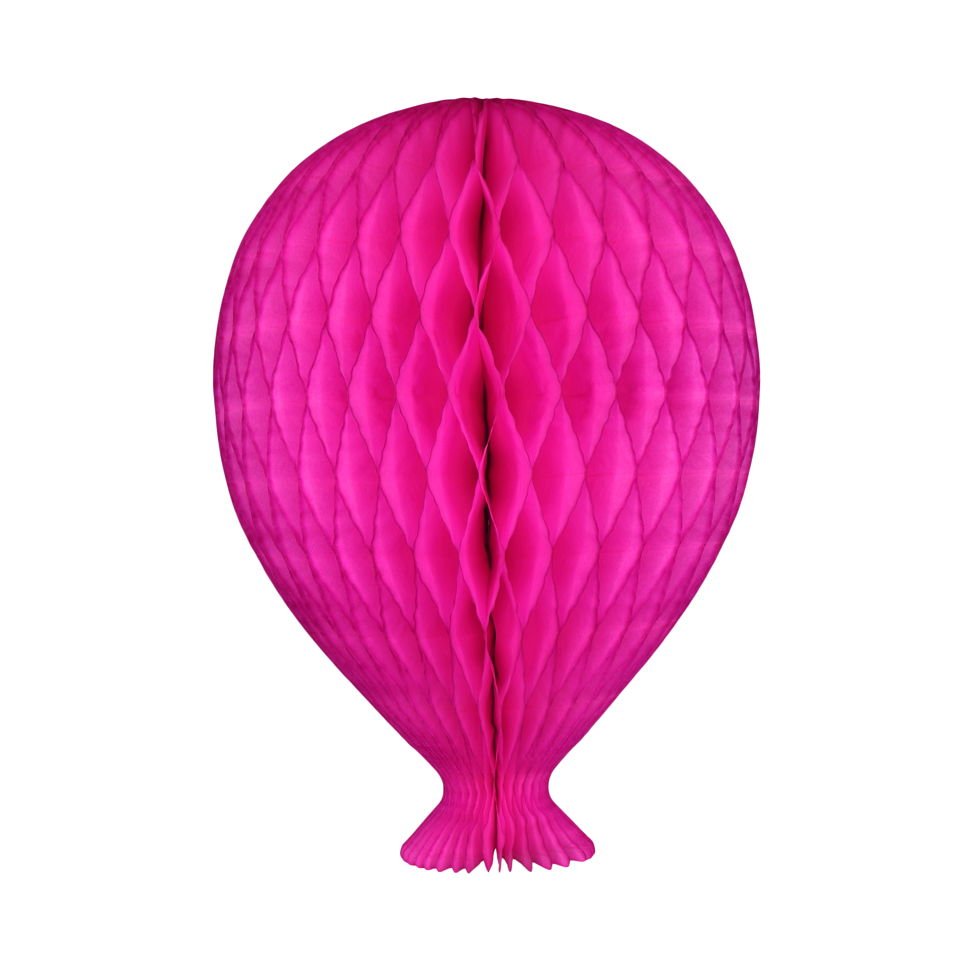Honeycomb Balloon Bright Pink 30cm