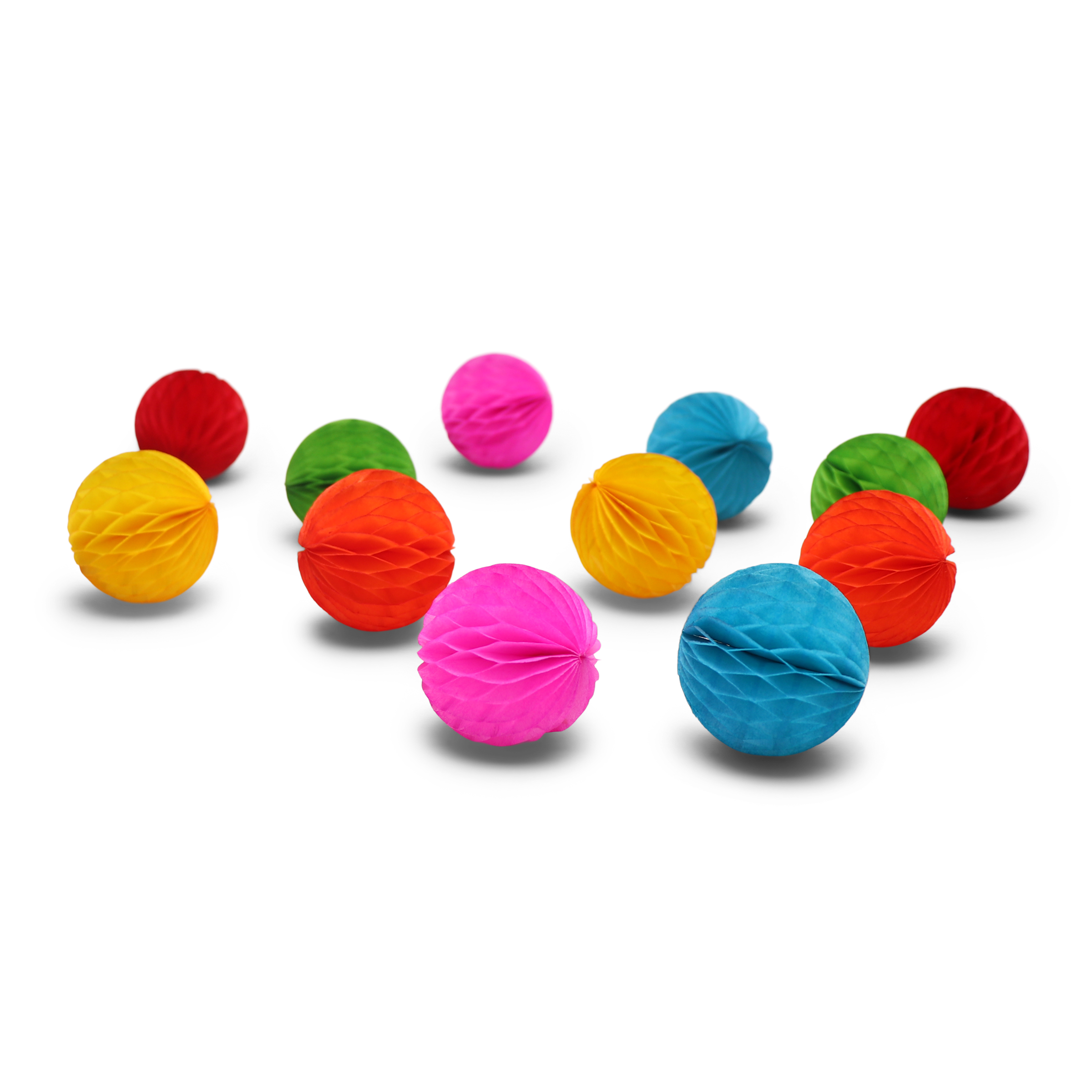 Ball Scatter 3.5cm Rainbow, Pack of 12