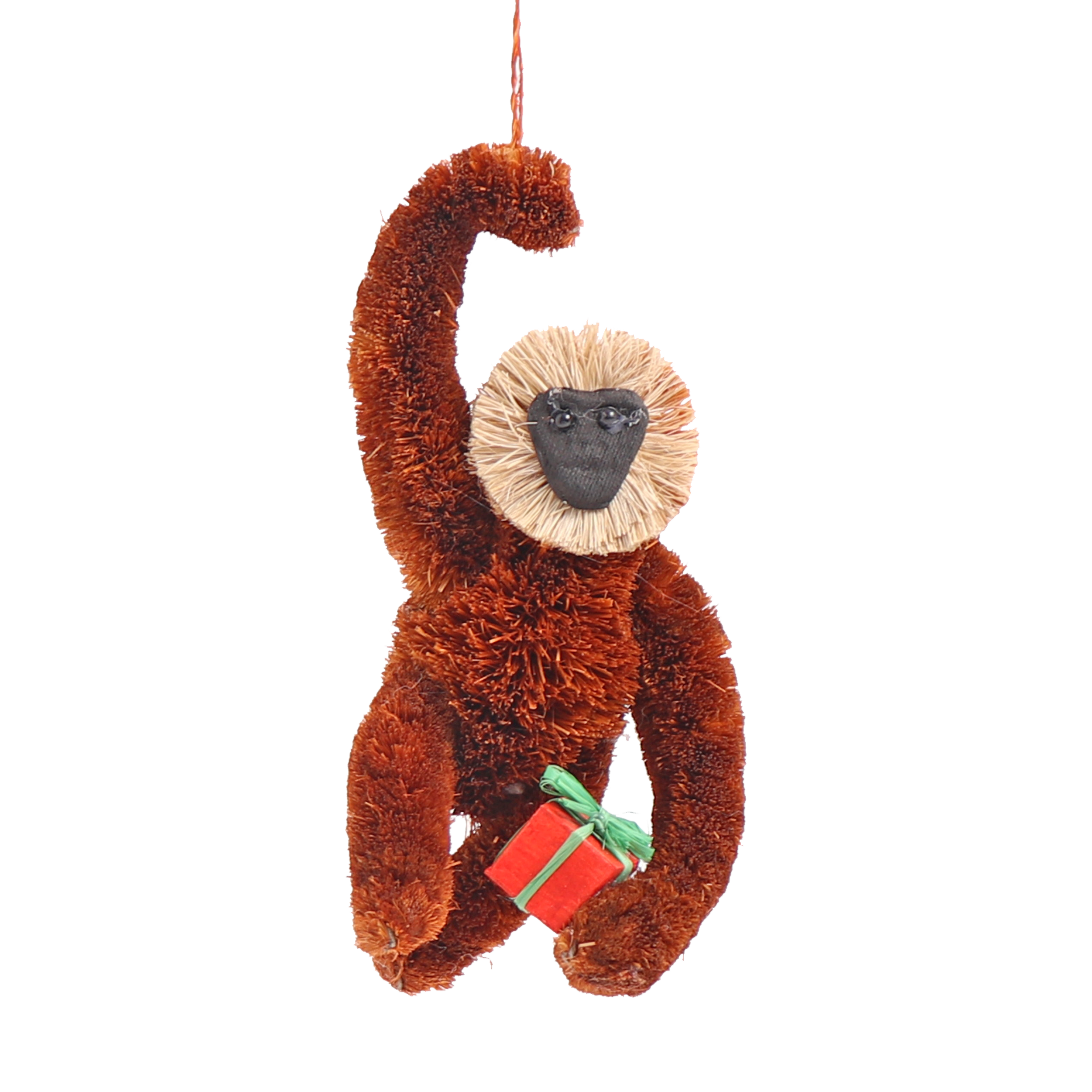 Bristle Monkey Decoration, 12cm