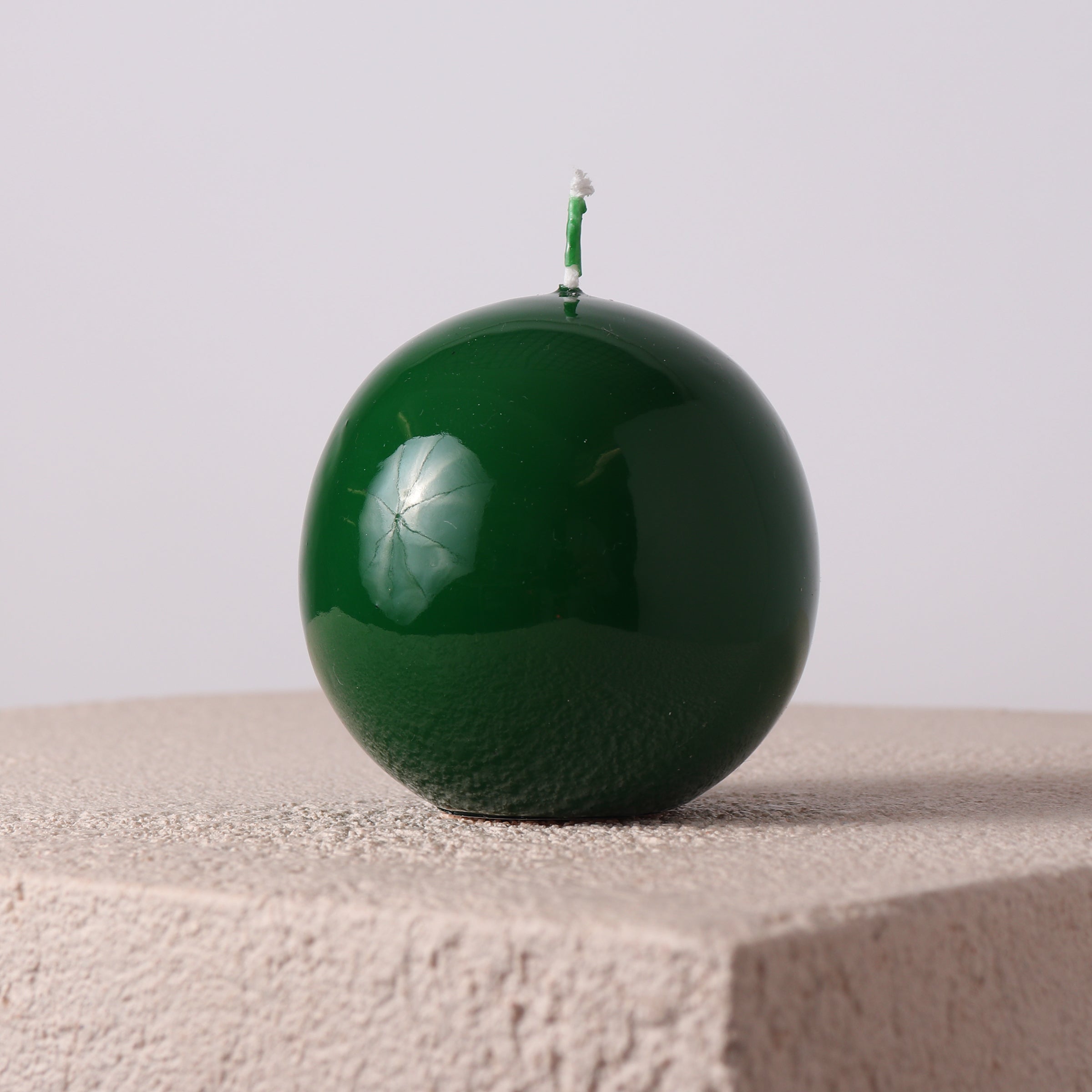 Sphere Candle Green