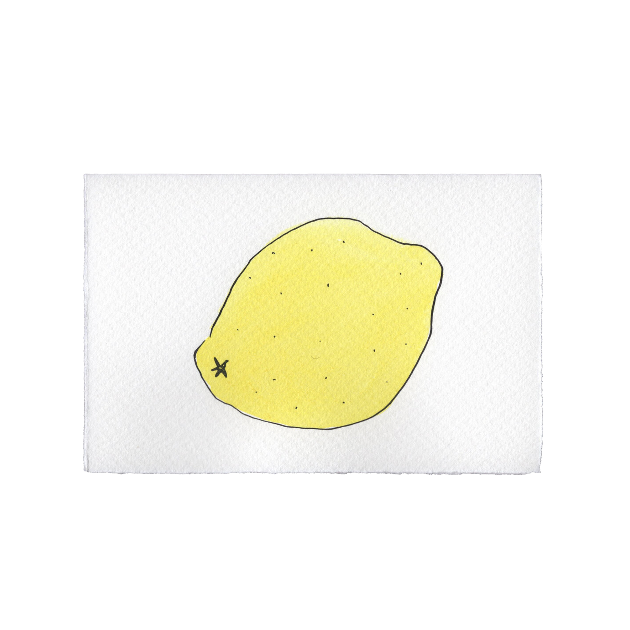 Lemon Notecard