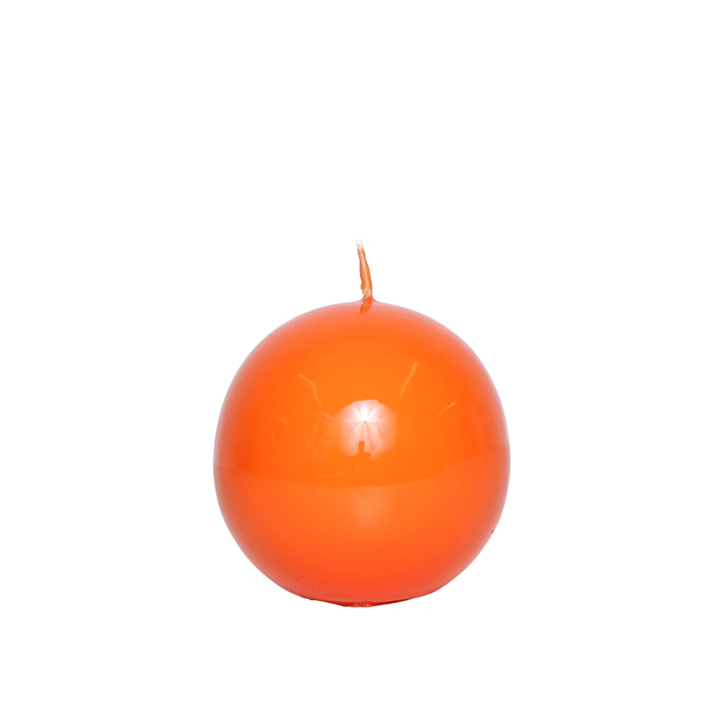 Sphere Candle Orange
