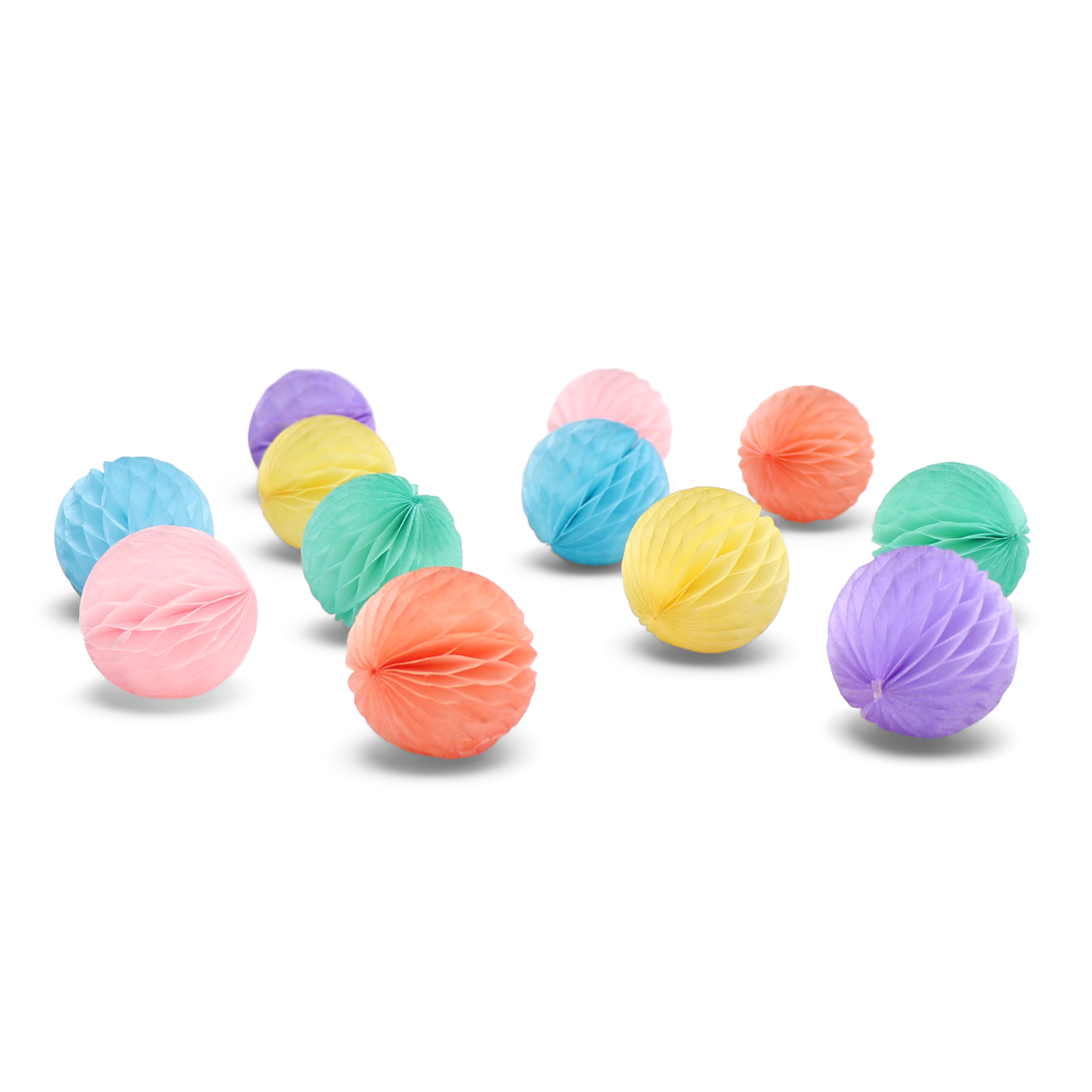 Ball Scatter 3.5cm Pastel, Pack of 12