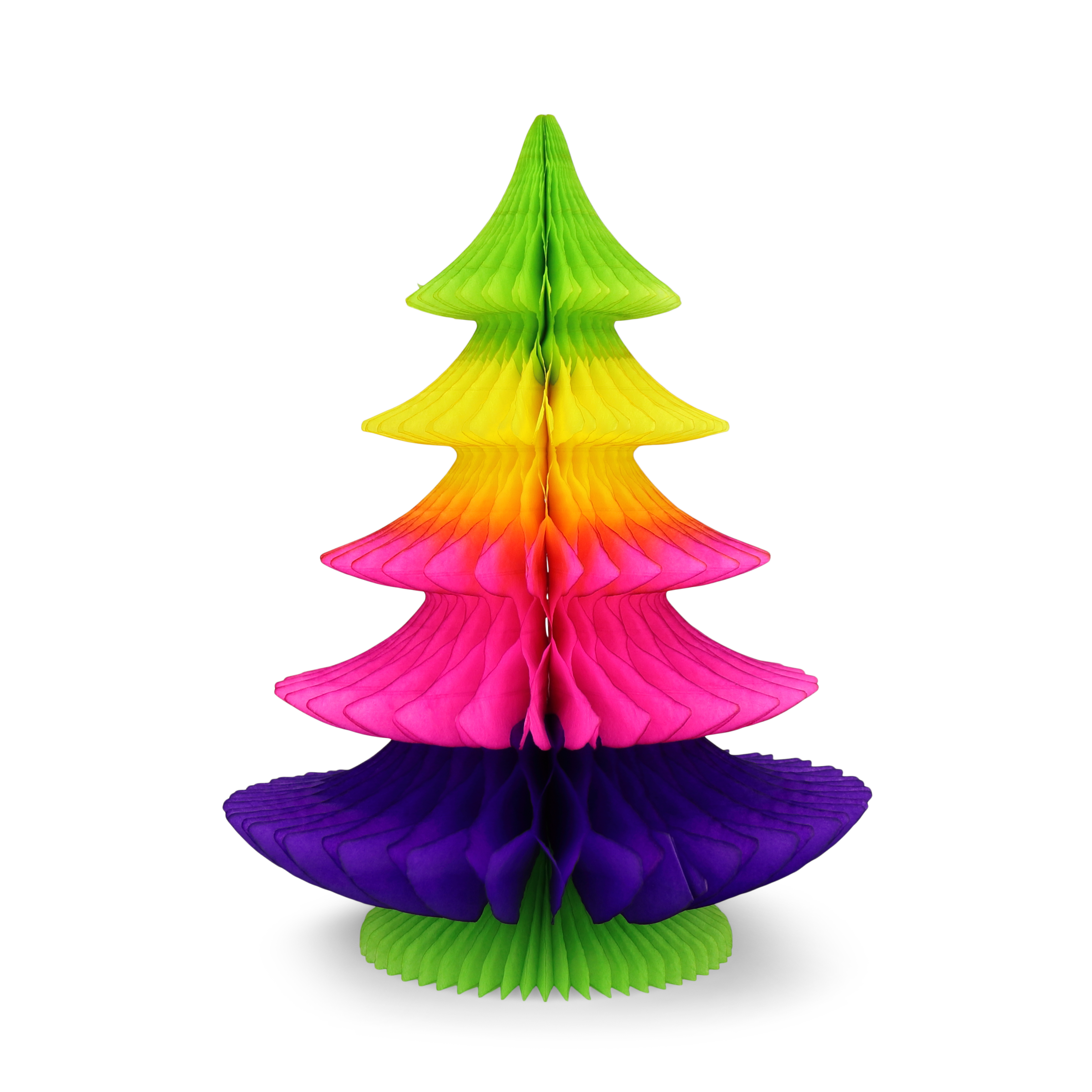 Christmas Tree 25cm Rainbow