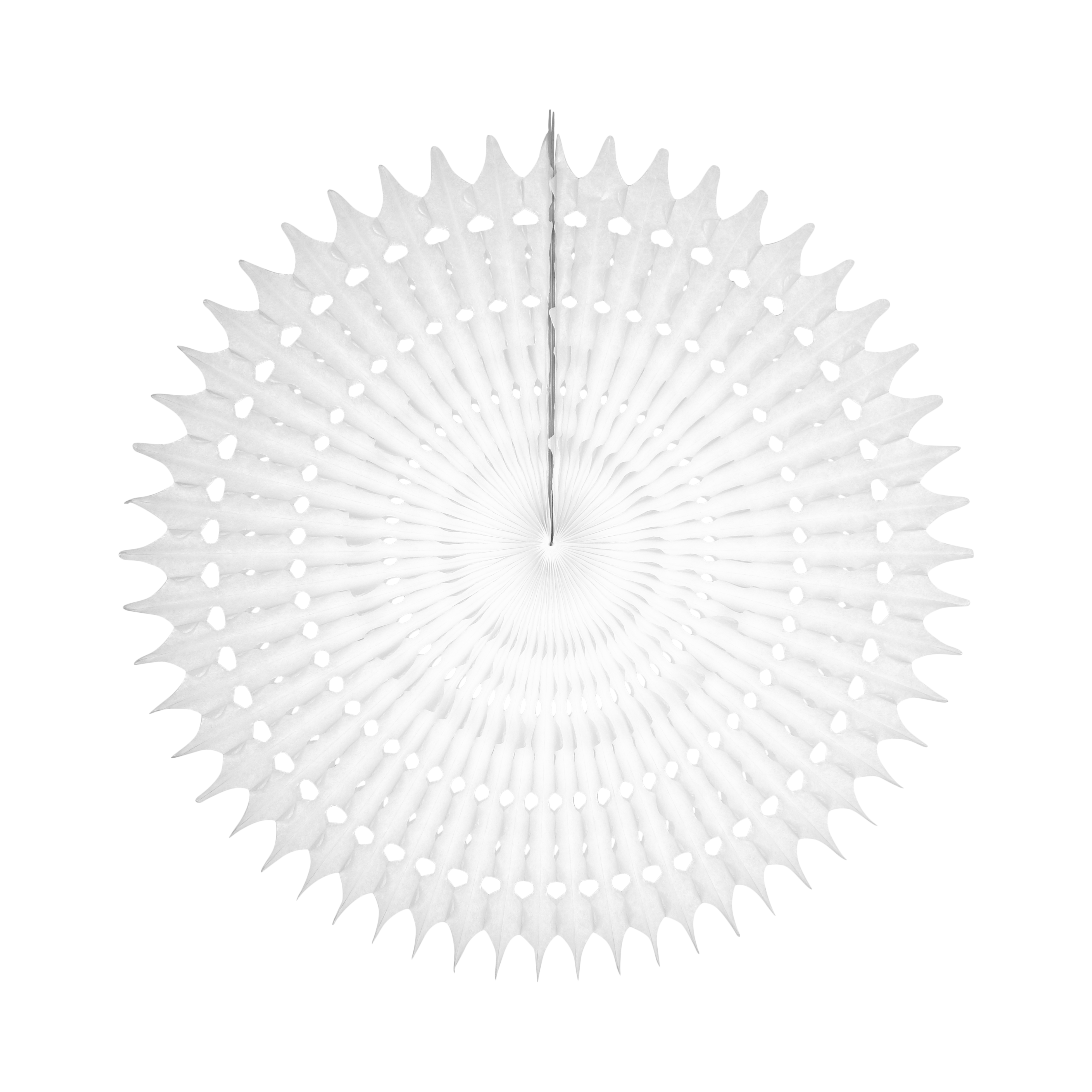 Web Snowflake Fan 65cm, White