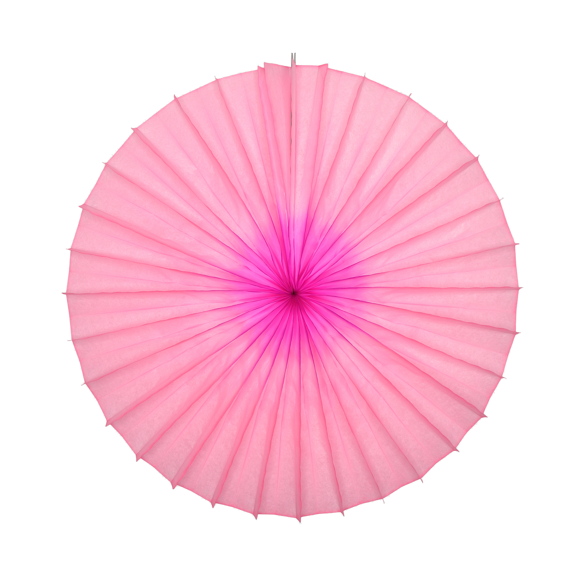Circular Fan 45cm, Pink Two-Tone