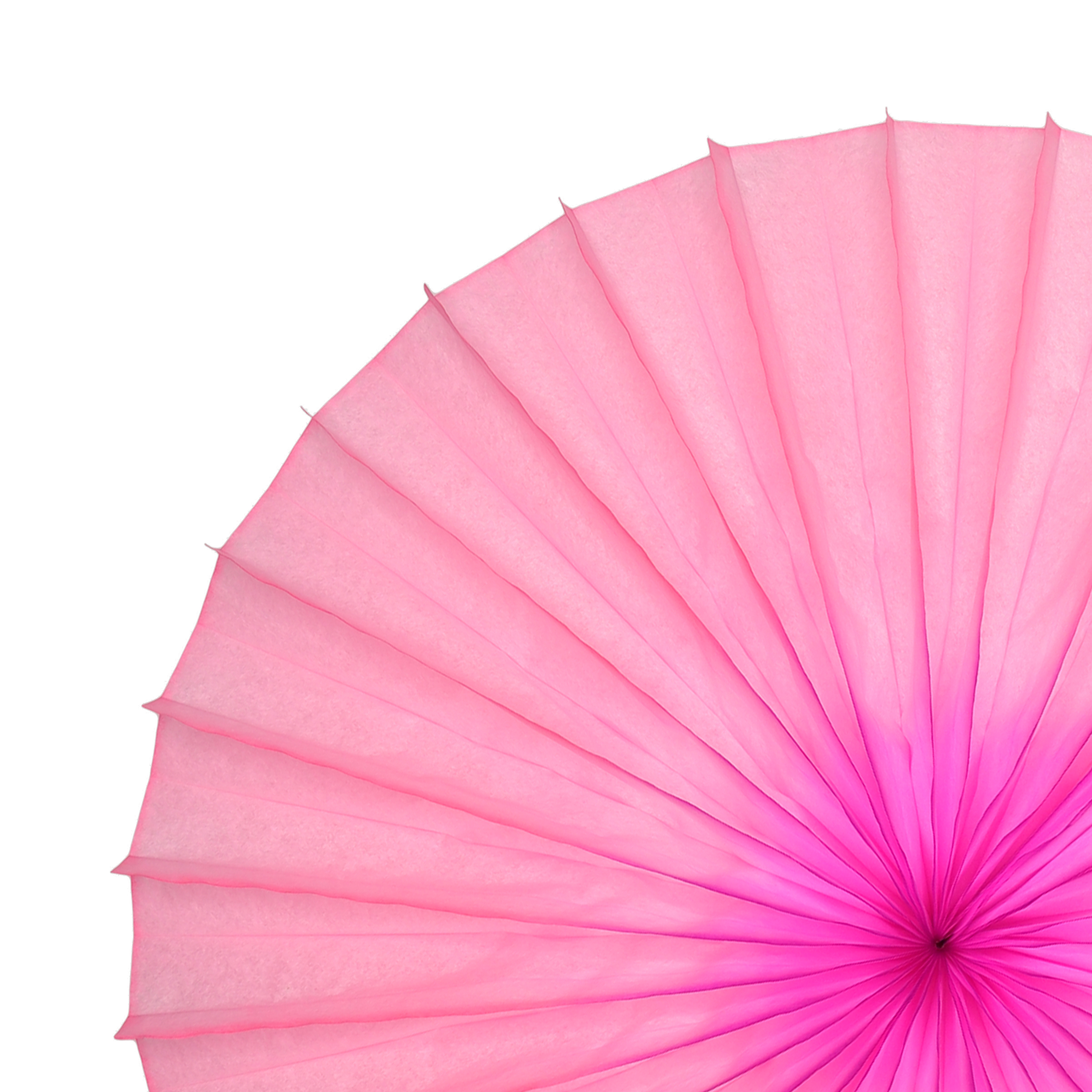 Circular Fan 45cm, Pink Two-Tone