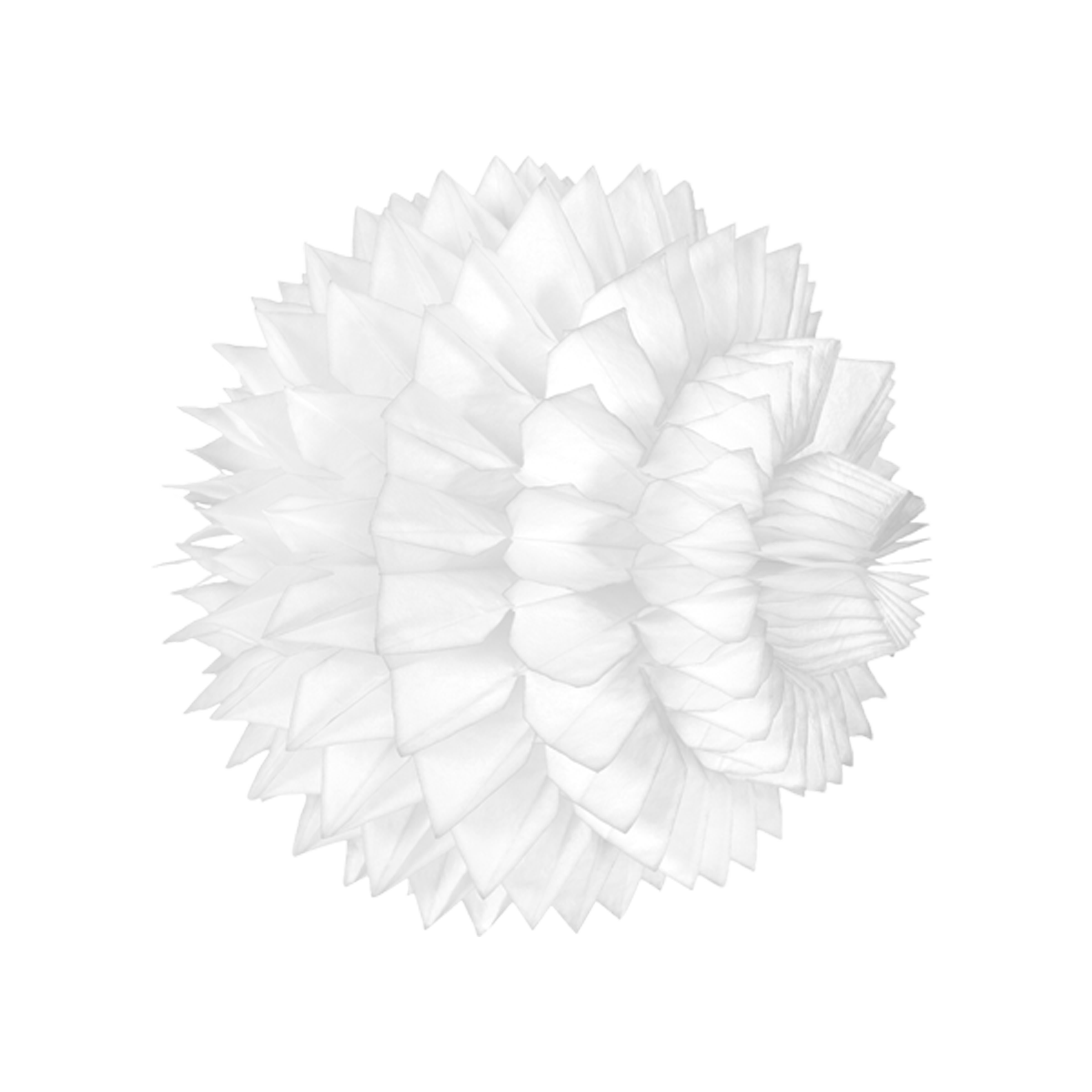 Spiky Honeycomb Ball 40cm White