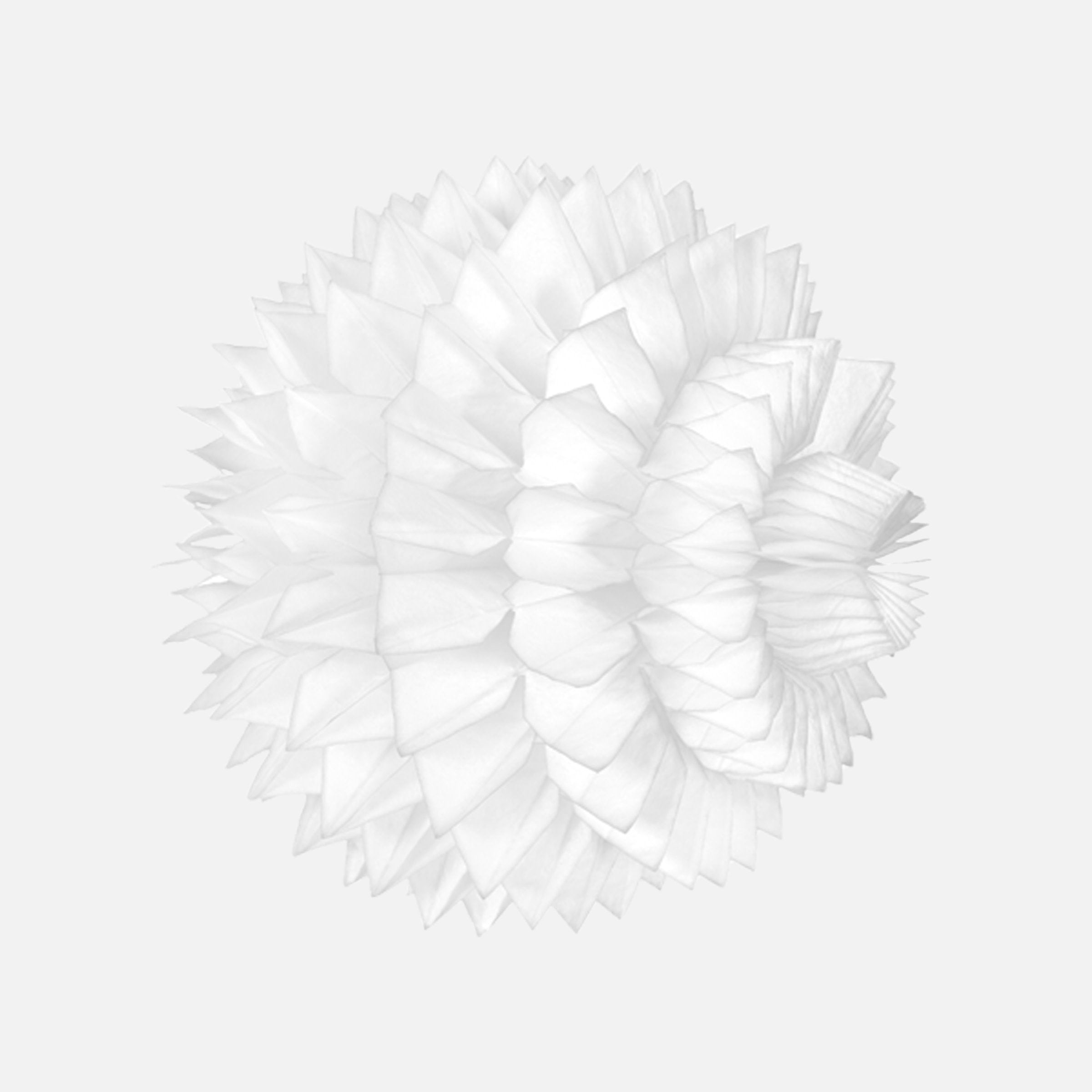 Spiky Honeycomb Ball 40cm White