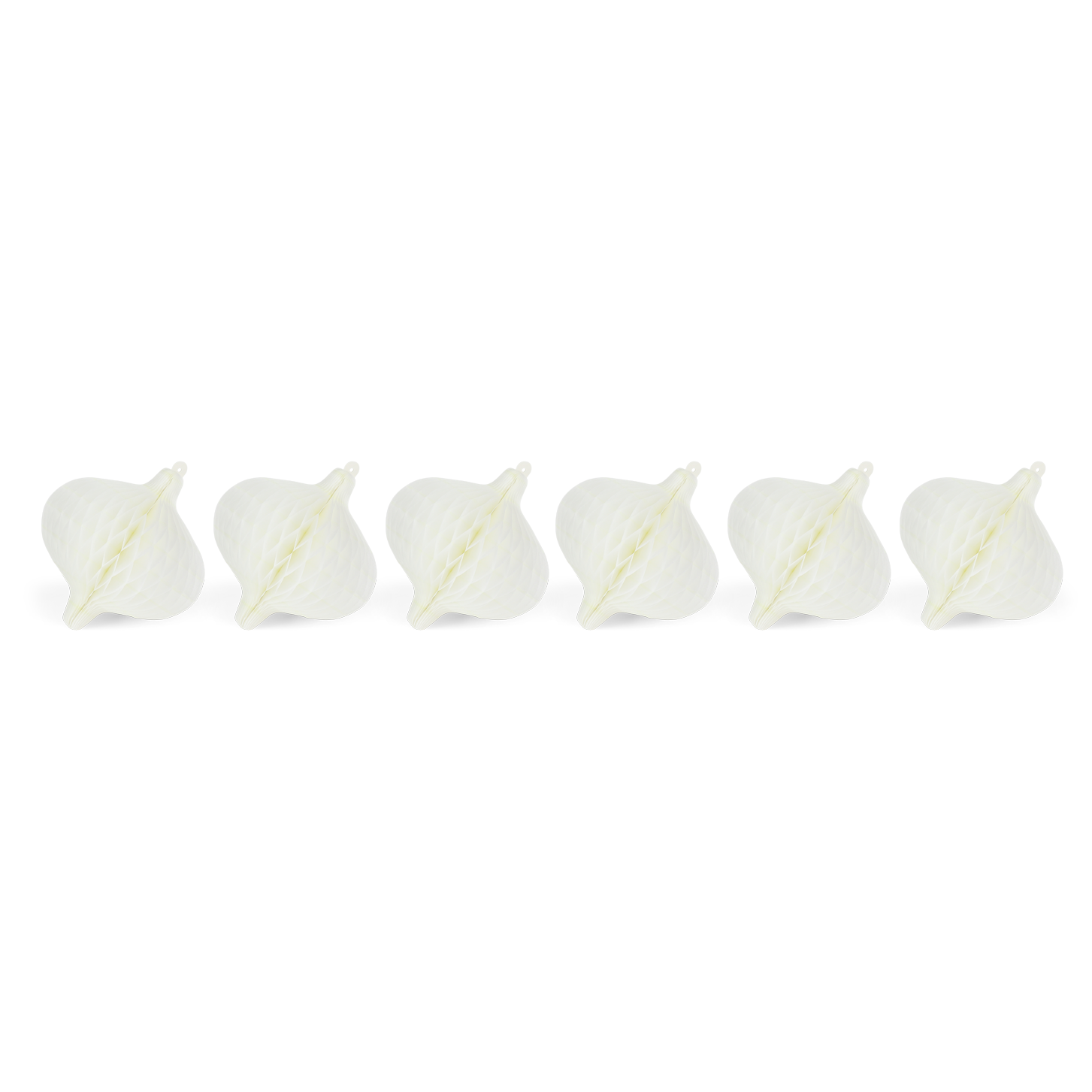 Honeycomb Onion 8cm White, Pack of 6