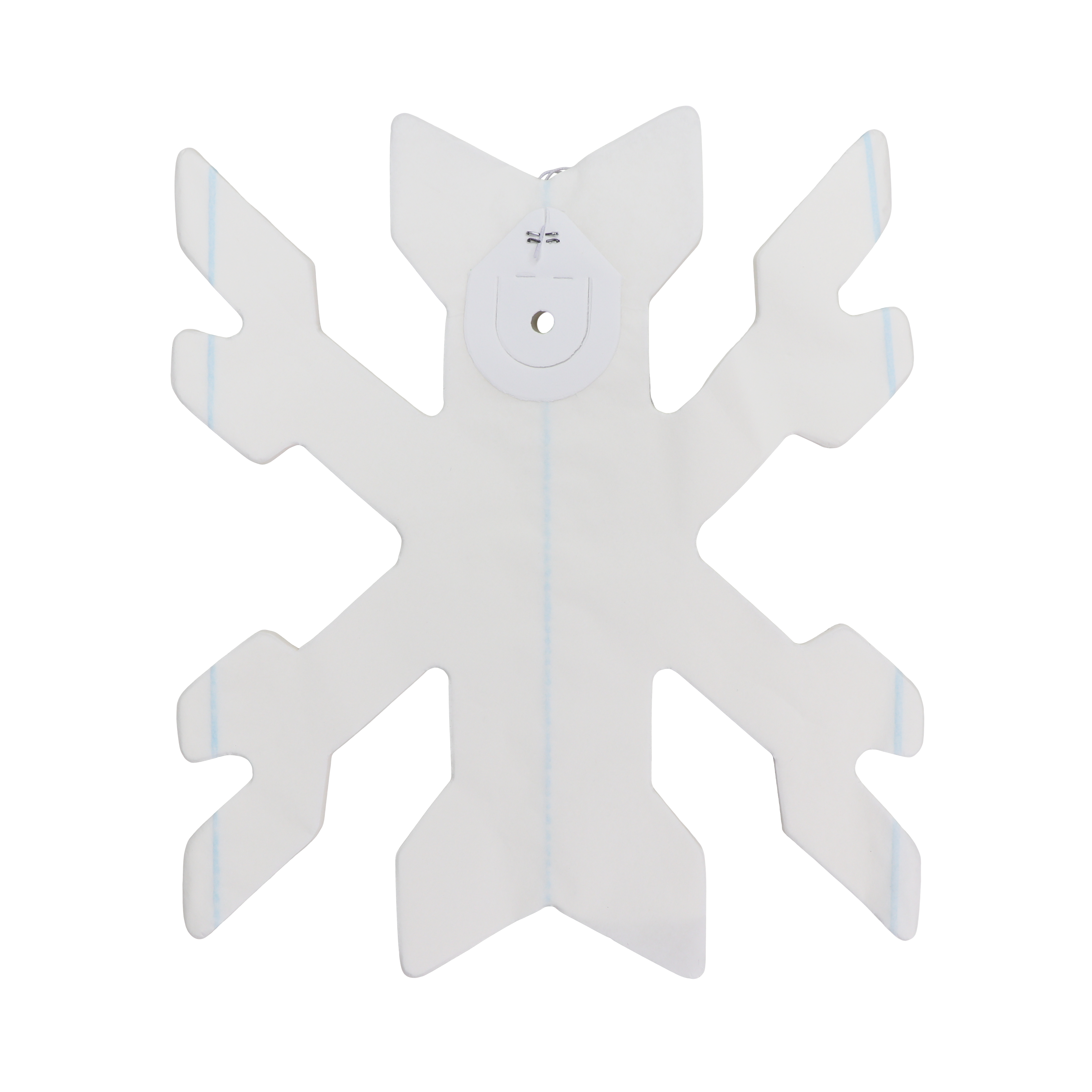 Snowflake Garland 3m White