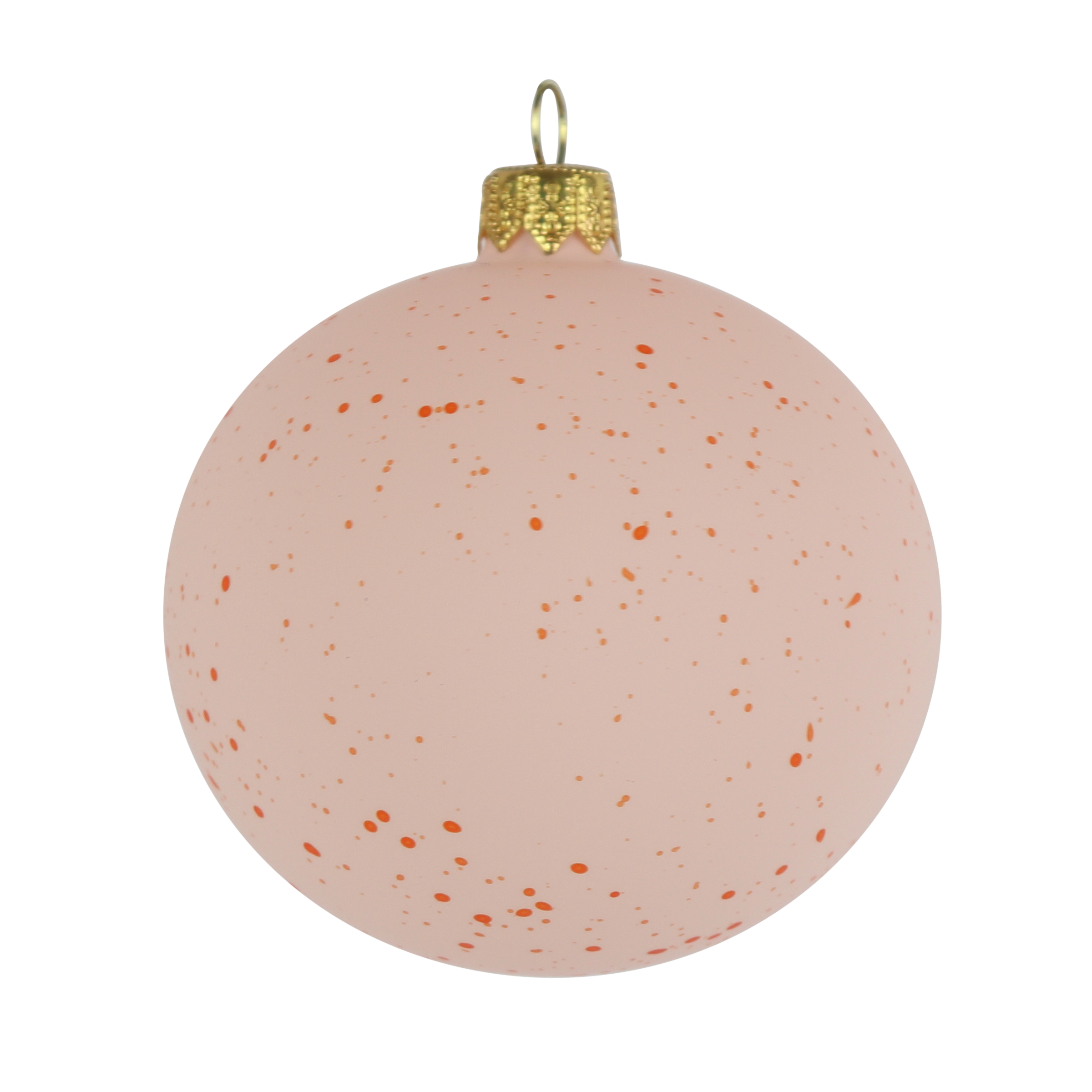 Speck Egg Shell Bauble, 8cm Pink